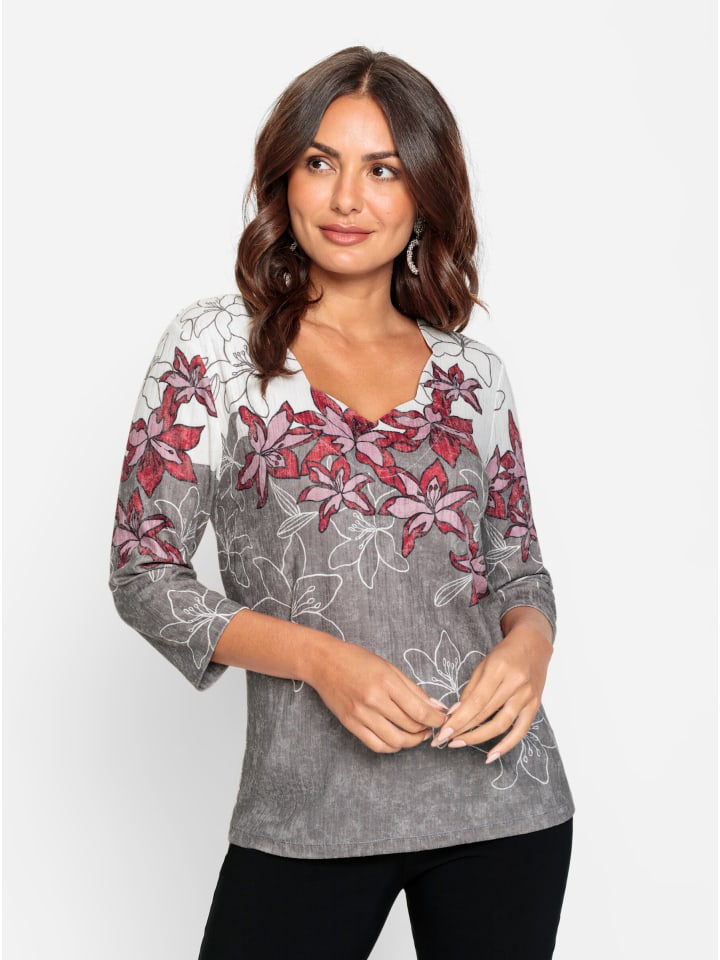 Рубашка с принтом красного и черного цветов WITT WEIDEN
Рубашка с принтом красного и черного цветов WITT WEIDEN