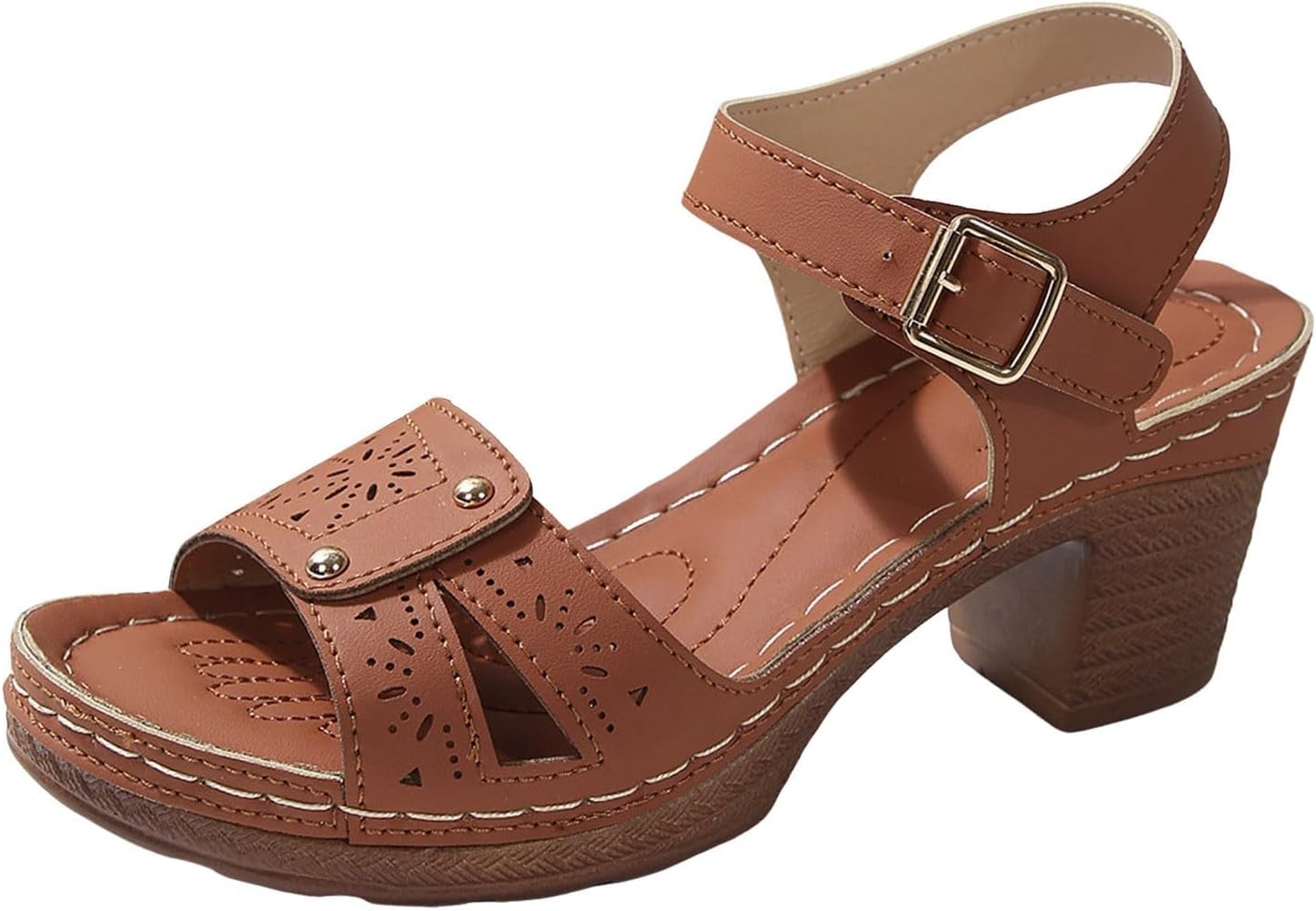 Женские низкие сандалии на танкетке с открытым носком и ремешком на щиколотке, повседневные сандалии на платформе с вырезами, удобные легкие сандалии на платформе, пляжные и прогулочные обувь Ayziemezm, коричневый
Женские низкие сандалии на танкетке с открытым носком и ремешком на щиколотке, повседневные сандалии на платформе с вырезами, удобные легкие сандалии на платформе, пляжные и прогулочные обувь Ayziemezm, коричневый