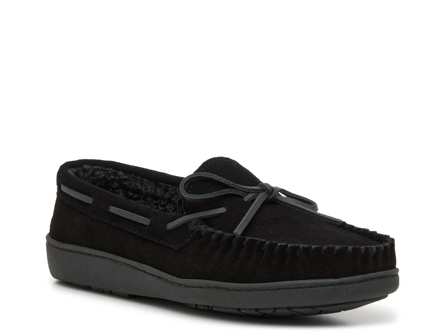 Тапочки Minnetonka Trevor Slipper, черный
Тапочки Minnetonka Trevor Slipper, черный