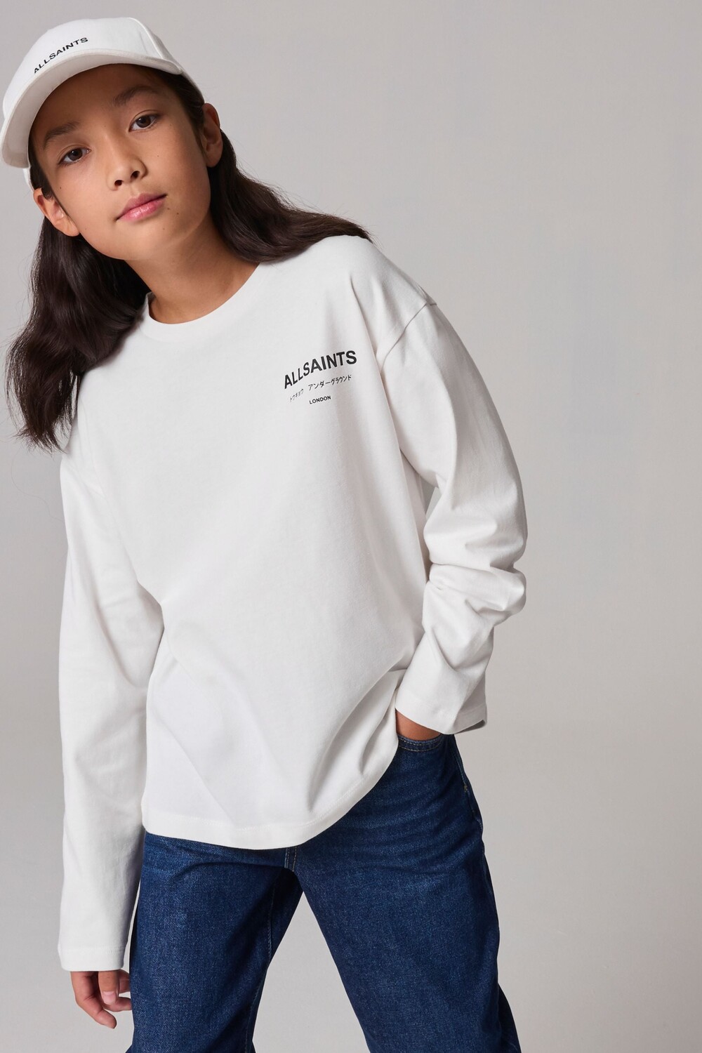 Футболка свободного кроя с длинными рукавами Underground Crew Smallsaints, белый
Футболка свободного кроя с длинными рукавами Underground Crew Smallsaints, белый