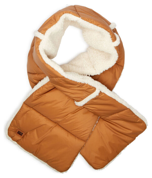 Воротник-шарф женский Ugg стеганый, коричневый
Воротник-шарф женский Ugg стеганый, коричневый