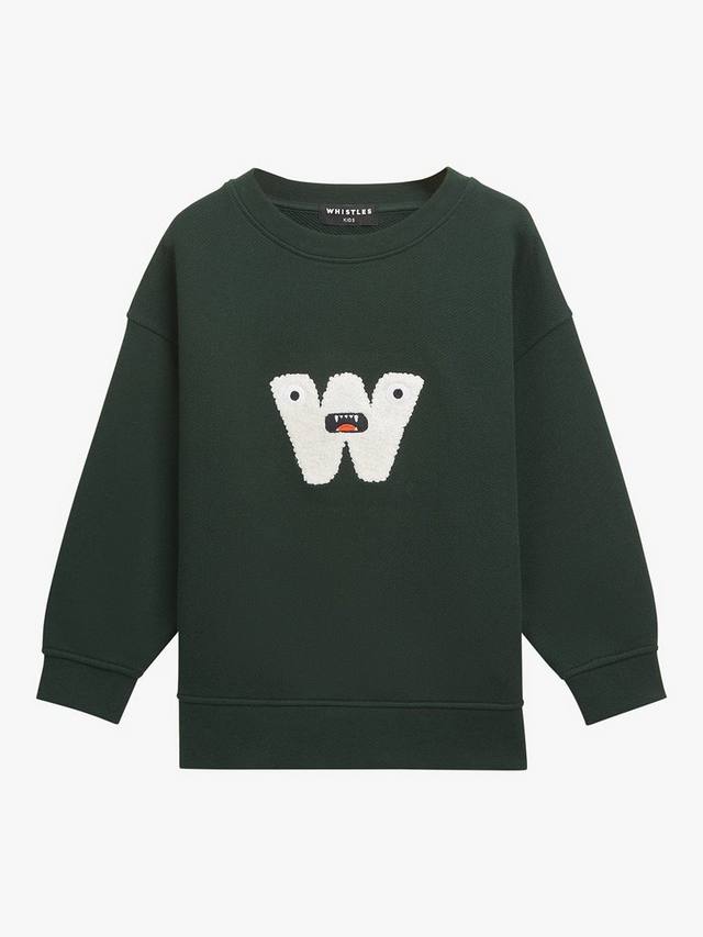 Детский свитшот с вышивкой Monster Whistles, Dark Green
Детский свитшот с вышивкой Monster Whistles, Dark Green