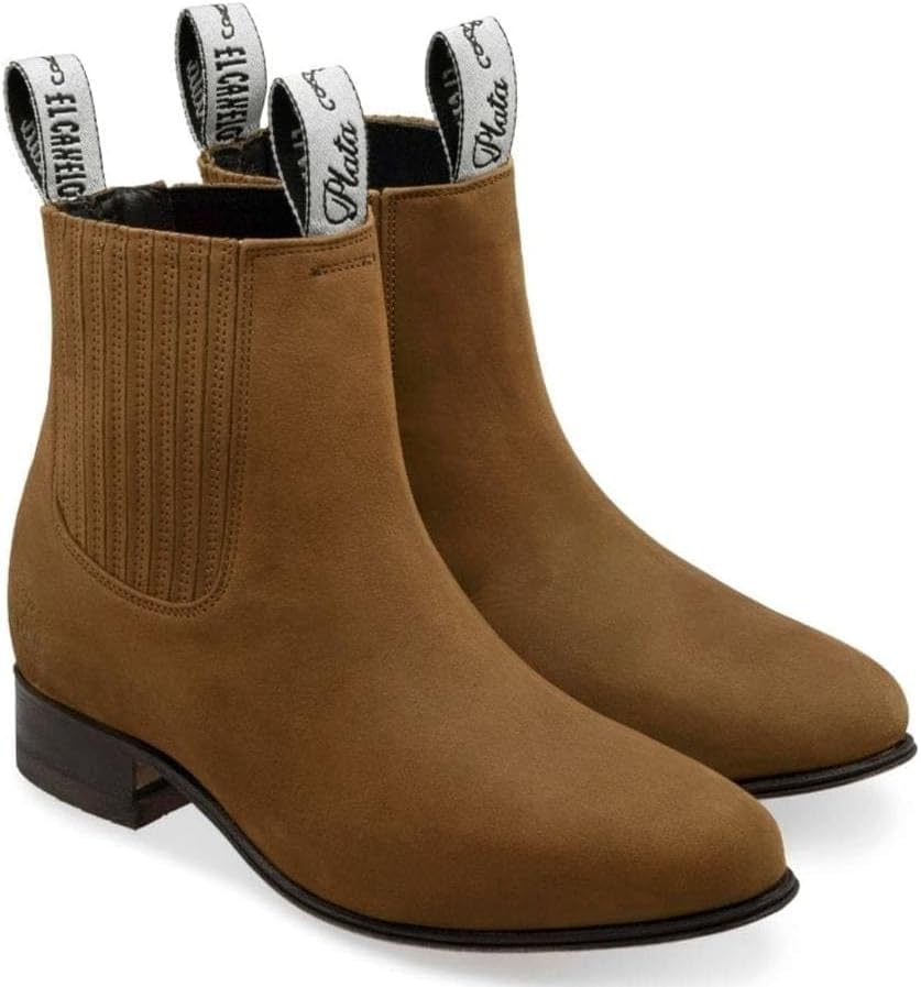 Мужские ботинки El Canelo Plata из настоящей нубуковой замши - короткие ботинки Charros до щиколотки, Топо Generic, initial
Мужские ботинки El Canelo Plata из настоящей нубуковой замши - короткие ботинки Charros до щиколотки, Топо Generic, initial