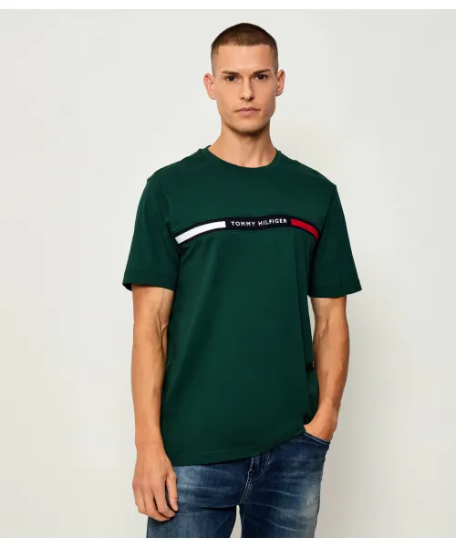 Футболка Regular fit Tommy Hilfiger, зеленый 
Футболка Regular fit Tommy Hilfiger, зеленый