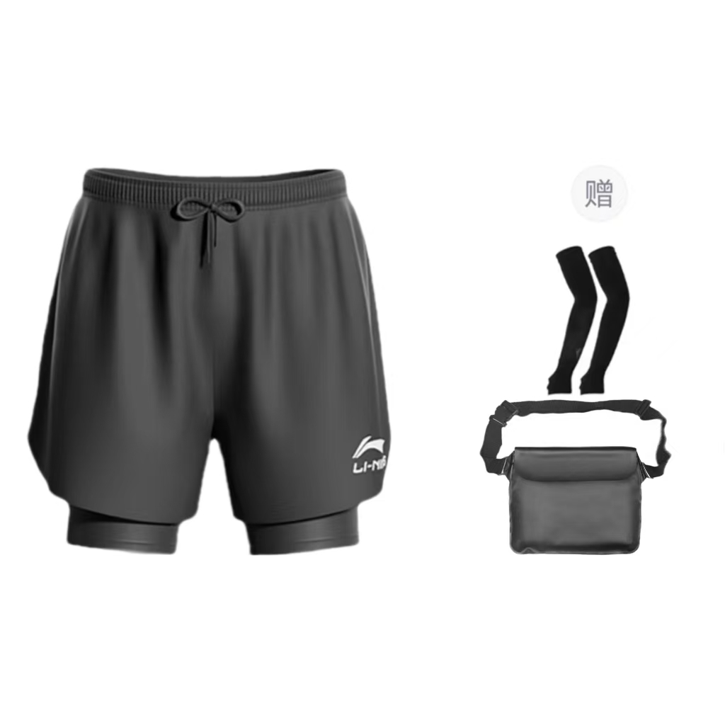 LINING Спортивные шорты мужские черные
LINING Спортивные шорты мужские черные