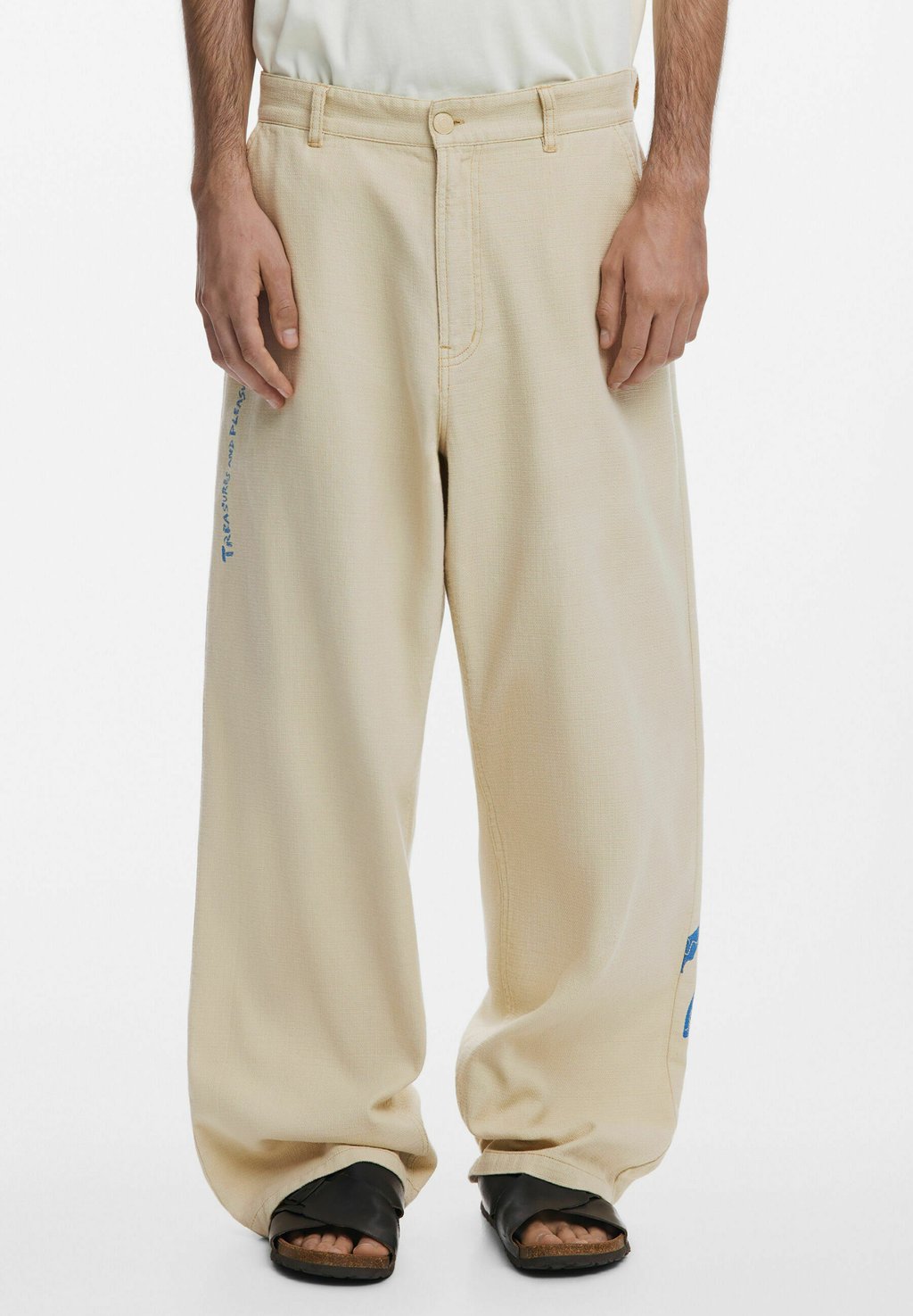 Брюки Desigual, бежевый
Брюки Desigual, бежевый