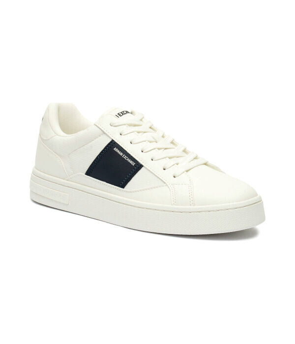 Кроссовки мужские Armani Exchange с контрастной полосой, экрю, Белый, Кроссовки мужские Armani Exchange с контрастной полосой, экрю
Кроссовки мужские Armani Exchange с контрастной полосой, экрю, Белый, Кроссовки мужские Armani Exchange с контрастной полосой, экрю