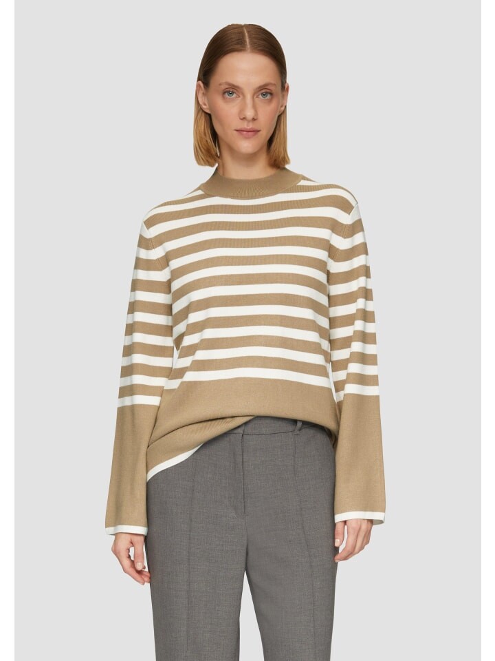 Пуловер s.Oliver BLACK LABEL Strickpullover langarm, коричневый
Пуловер s.Oliver BLACK LABEL Strickpullover langarm, коричневый