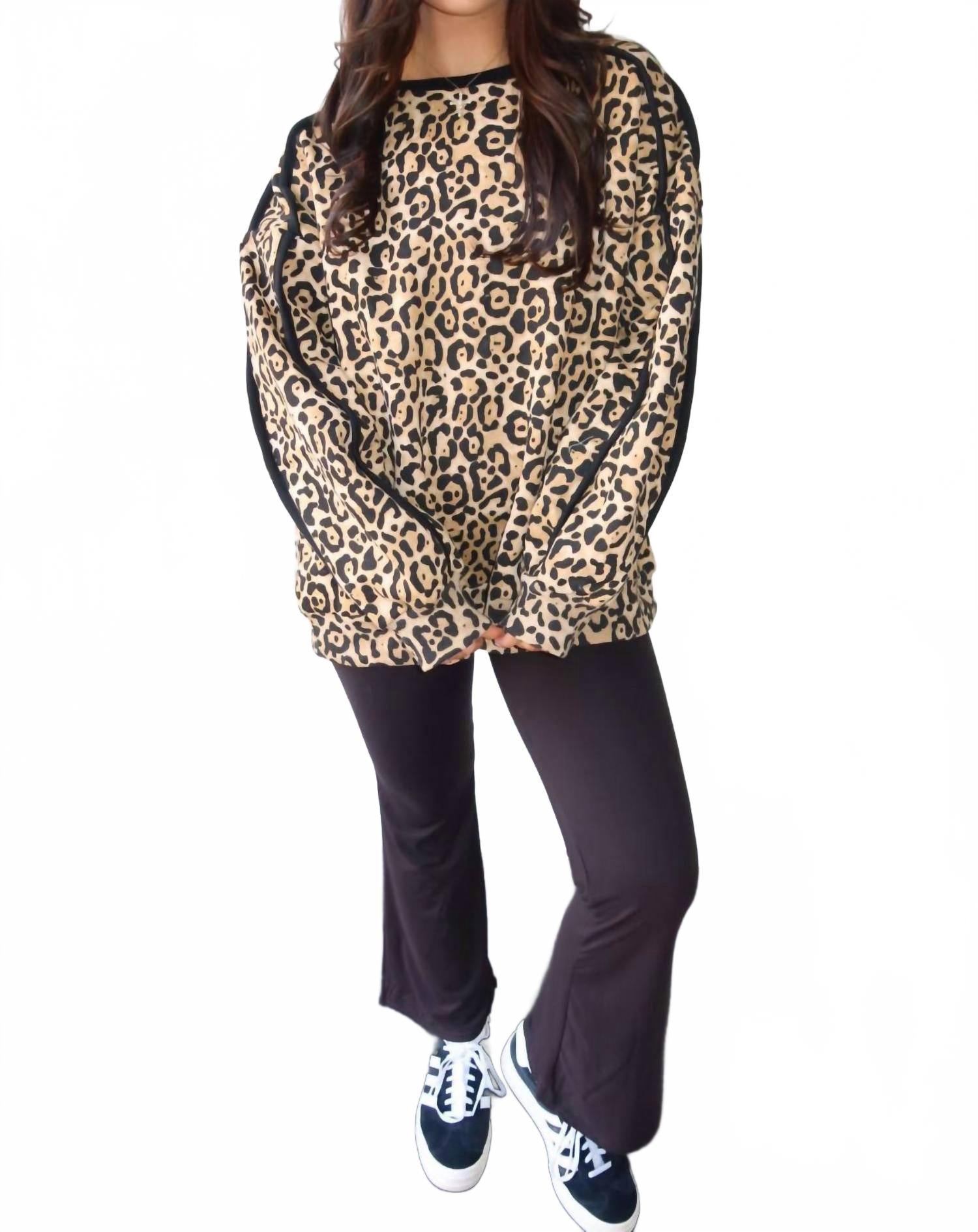 Толстовка Binding Edge свободного кроя с леопардовым принтом Act Pretty, Leopard, Коричневый, Толстовка Binding Edge свободного кроя с леопардовым принтом Act Pretty, Leopard
Толстовка Binding Edge свободного кроя с леопардовым принтом Act Pretty, Leopard, Коричневый, Толстовка Binding Edge свободного кроя с леопардовым принтом Act Pretty, Leopard