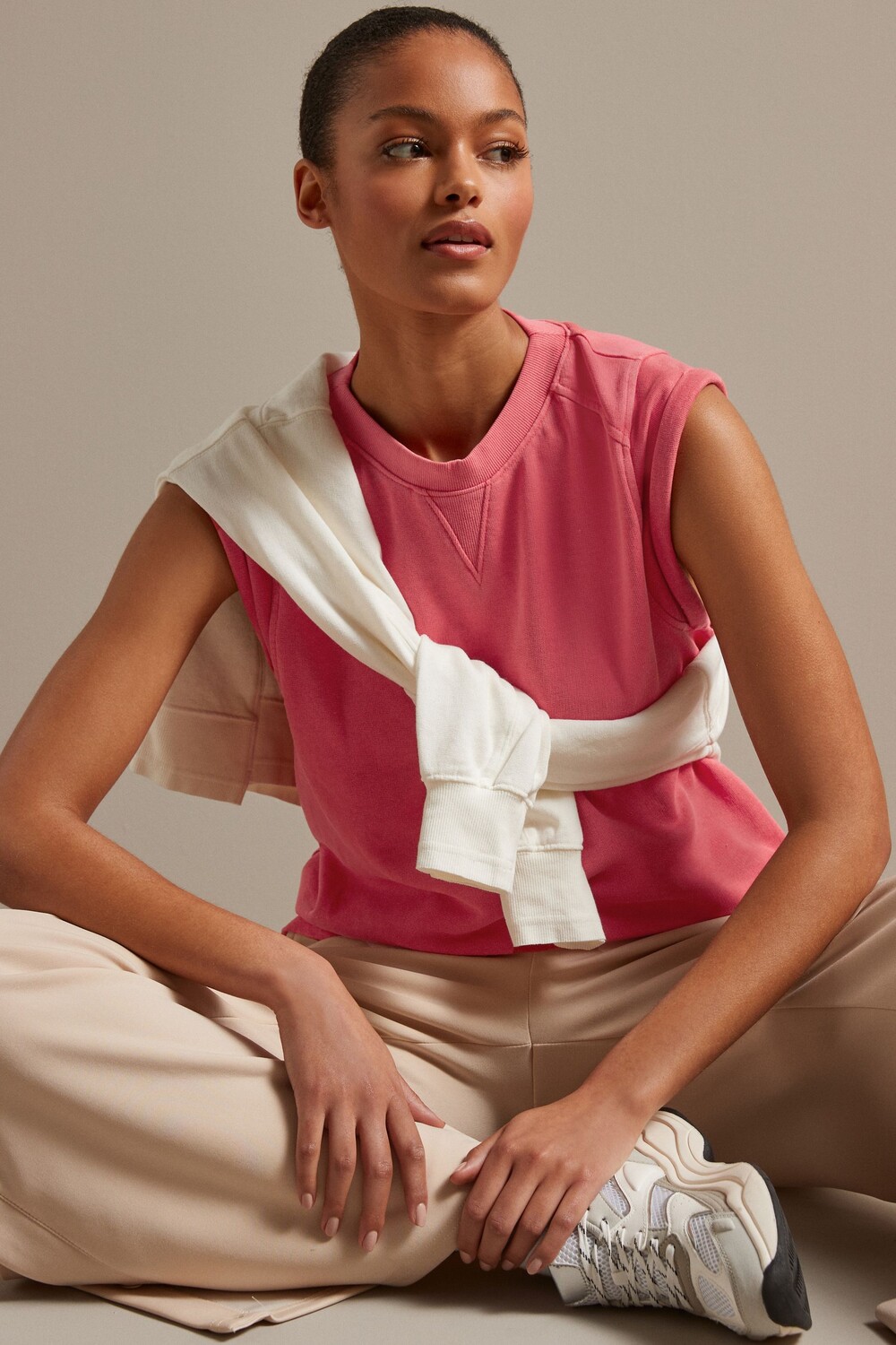 Спортивная майка свободного кроя без рукавов Next, оранжевый
Спортивная майка свободного кроя без рукавов Next, оранжевый