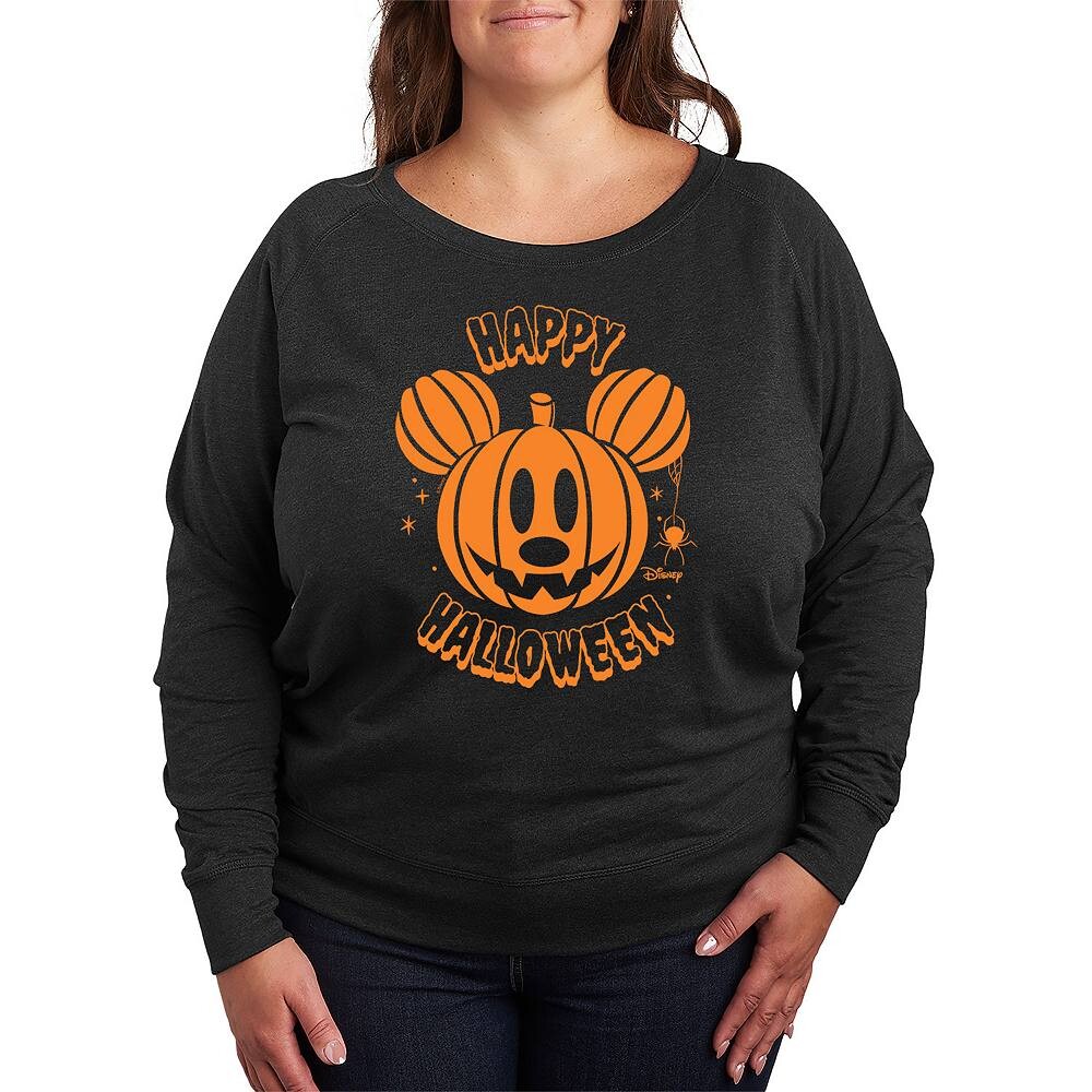 Легкий свитшот из френч-терри Disney's Mickey Mouse большого размера с тыквой, цвет Heather Charcoal
Легкий свитшот из френч-терри Disney's Mickey Mouse большого размера с тыквой, цвет Heather Charcoal