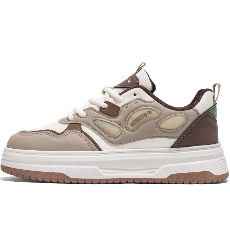 Meiretu Абразивостойкие сбалансированные легкие низкие скейтбордские кроссовки мужские белый хаки, цвет White Khaki
Meiretu Абразивостойкие сбалансированные легкие низкие скейтбордские кроссовки мужские белый хаки, цвет White Khaki