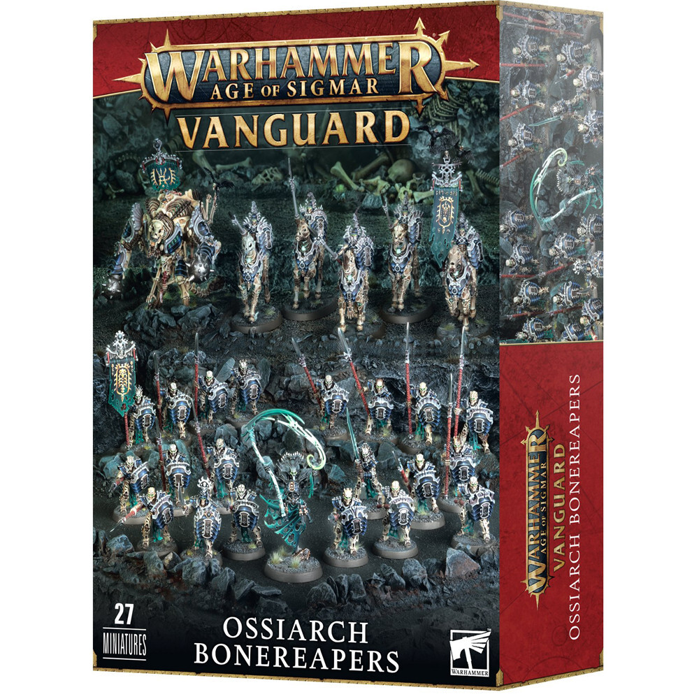 Миниатюра Games Workshop Warhammer Age of Sigmar: Vanguard - Ossiarch Bonereapers
Миниатюра Games Workshop Warhammer Age of Sigmar: Vanguard - Ossiarch Bonereapers