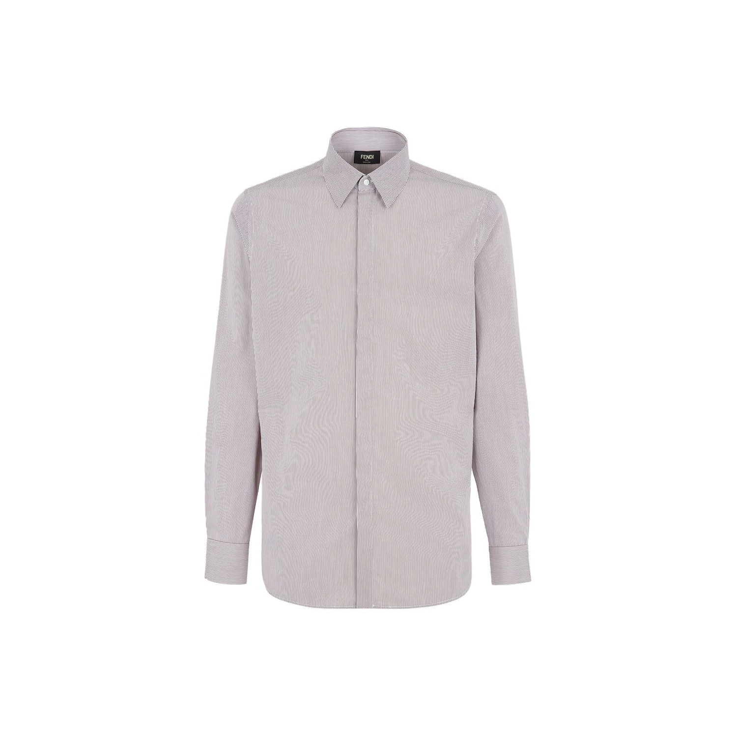 Рубашка в тонкую полоску FENDI, коричневый
Рубашка в тонкую полоску FENDI, коричневый