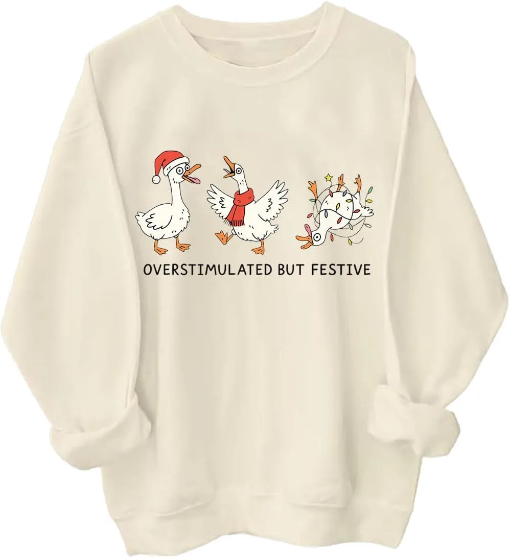 Свитшот Overstimulated But Festive LNDOCAI
Свитшот Overstimulated But Festive LNDOCAI