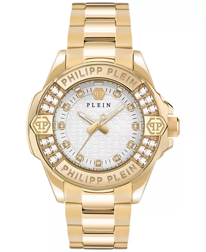 Женские наручные часы Majesty Gold с ионным покрытием, 38 мм Philipp Plein
Женские наручные часы Majesty Gold с ионным покрытием, 38 мм Philipp Plein