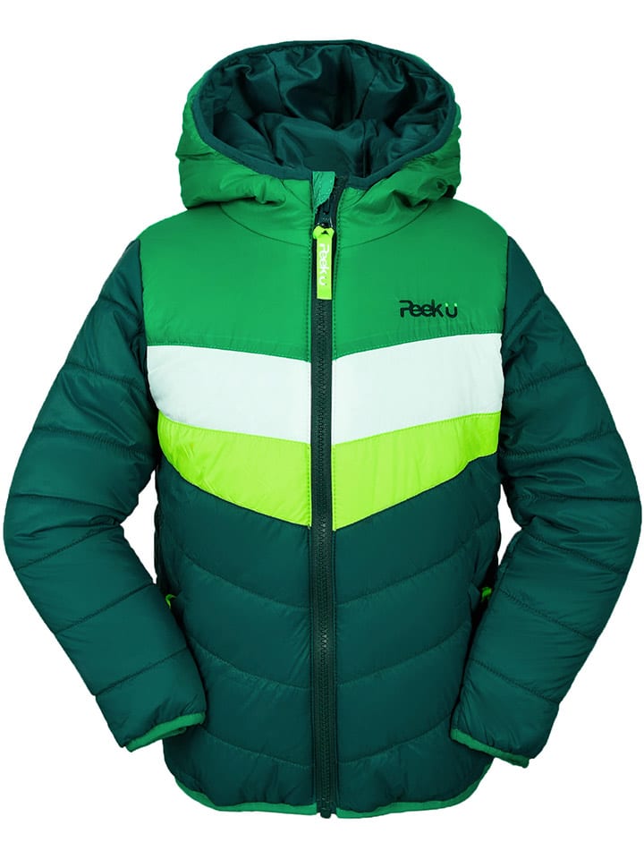 Стеганая куртка Peek U, зеленый 
Стеганая куртка Peek U, зеленый