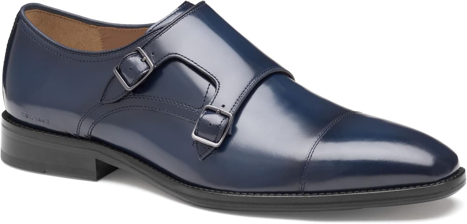 Туфли Johnston Murphy Sullivan с двумя пряжками и носком кап-то Johnston & Murphy, синий
Туфли Johnston Murphy Sullivan с двумя пряжками и носком кап-то Johnston & Murphy, синий