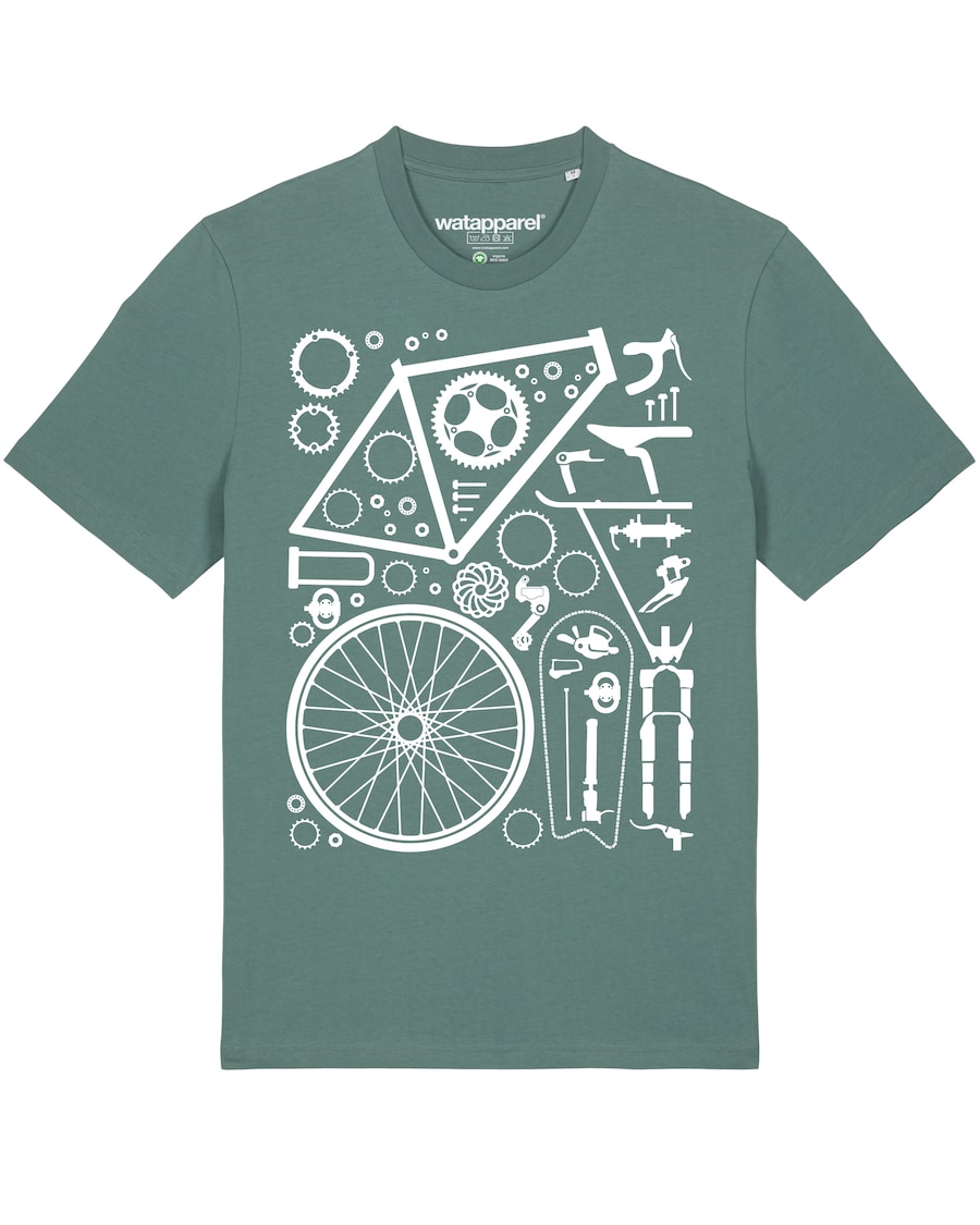 Рубашка Watapparel Fahrradteile, зеленый
Рубашка Watapparel Fahrradteile, зеленый