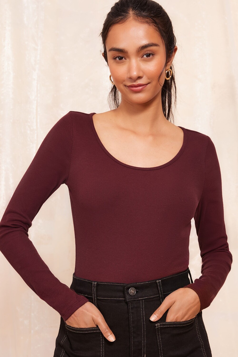 Топ с длинными рукавами и круглым вырезом Friends Like These, красный
Топ с длинными рукавами и круглым вырезом Friends Like These, красный