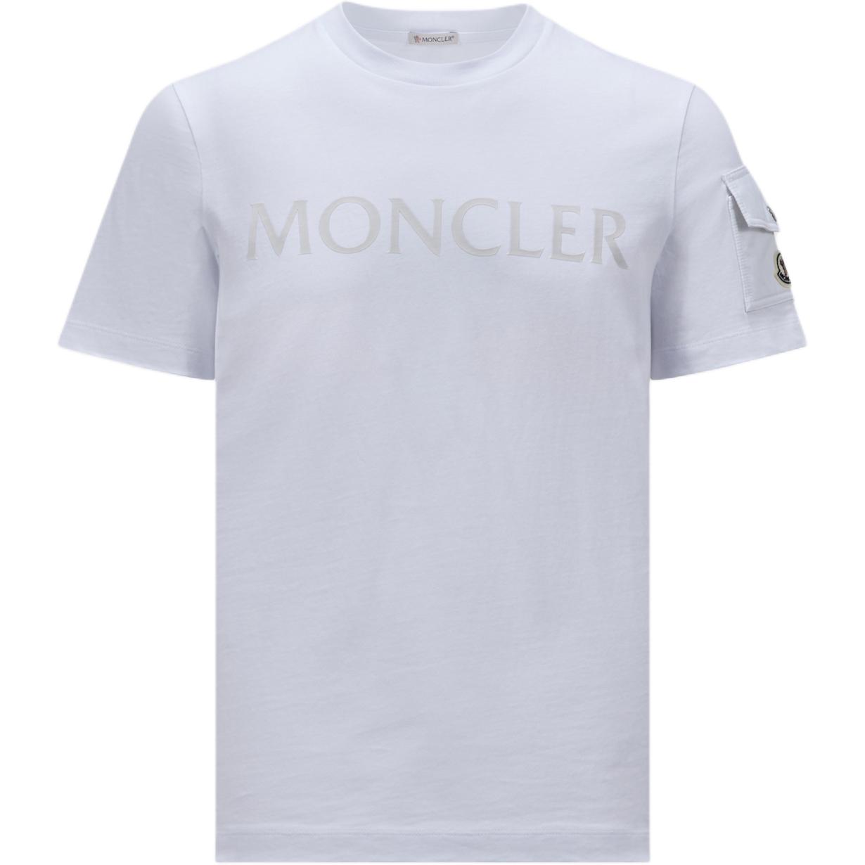 Футболка с накладным логотипом Moncler, оптический белый
Футболка с накладным логотипом Moncler, оптический белый
