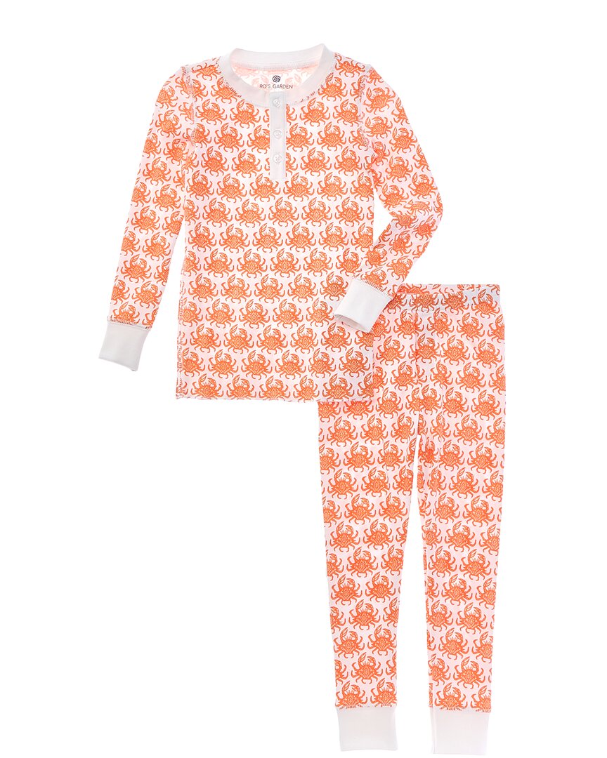 Пижамный комплект «Садовый краб» от Ro's Ro's Garden, оранжевый
Пижамный комплект «Садовый краб» от Ro's Ro's Garden, оранжевый