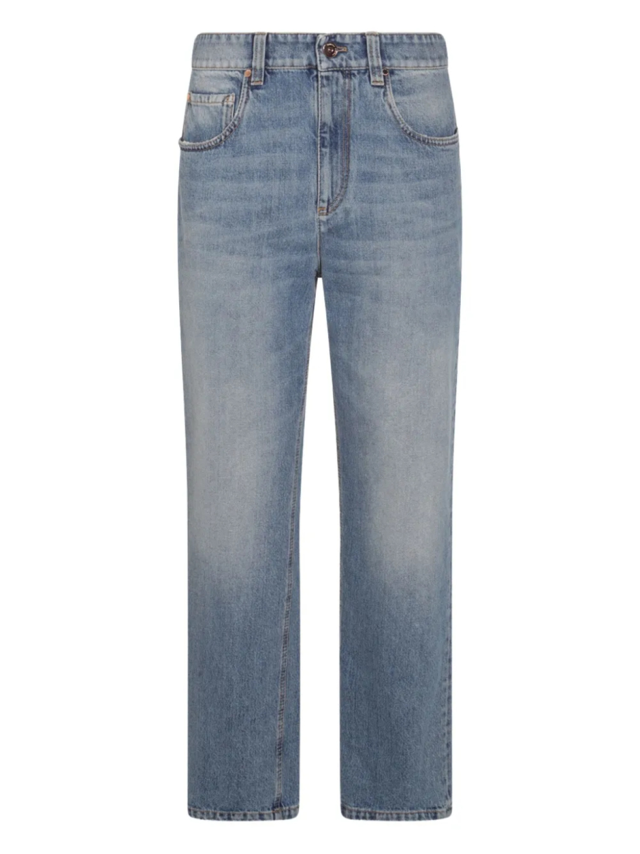 Джинсы прямого покроя Brunello Cucinelli, синий
Джинсы прямого покроя Brunello Cucinelli, синий