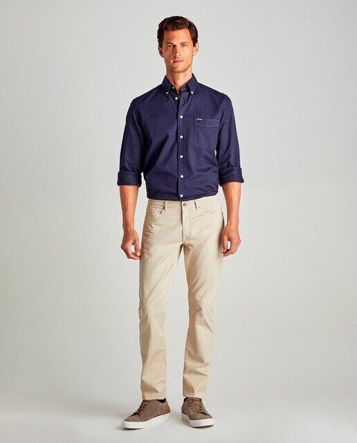 Мужские брюки узкого кроя с пятью карманами Façonnable, бежевый
Мужские брюки узкого кроя с пятью карманами Façonnable, бежевый