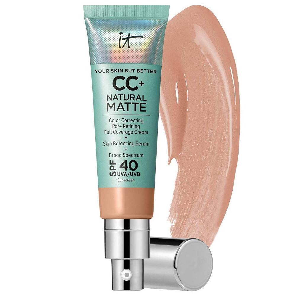 IT Cosmetics CC+ Cream Натуральная матовая основа с SPF 40, цвет Medium Cool
IT Cosmetics CC+ Cream Натуральная матовая основа с SPF 40, цвет Medium Cool