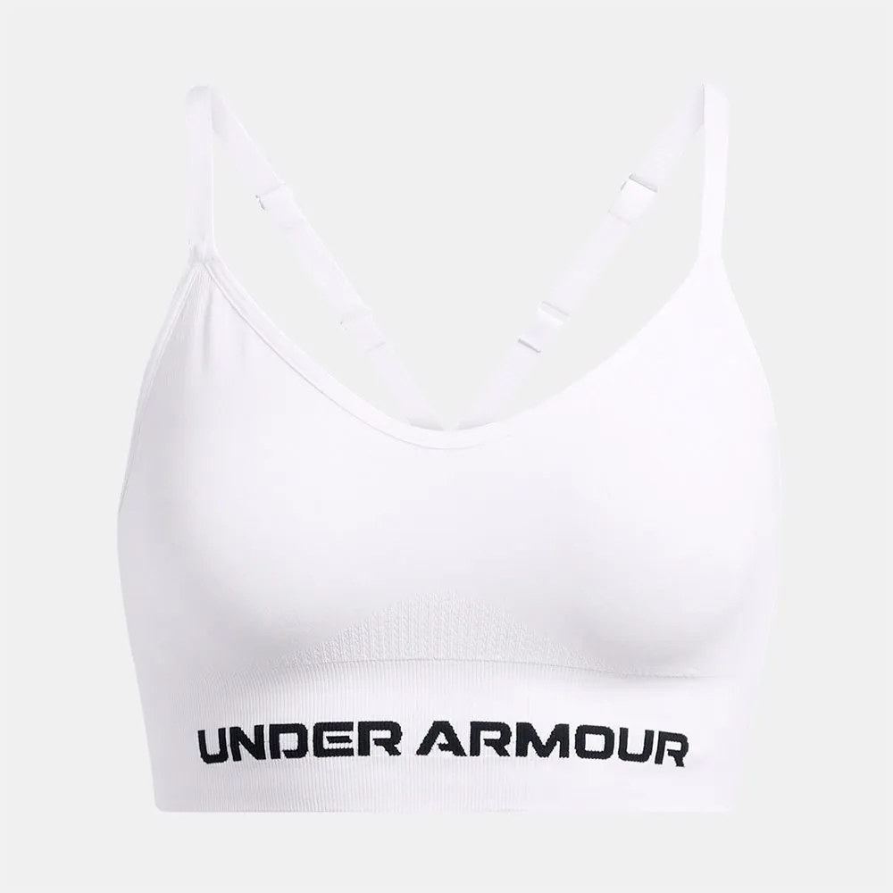 Спортивный топ Under Armour Vanish seamless low support, белый
Спортивный топ Under Armour Vanish seamless low support, белый