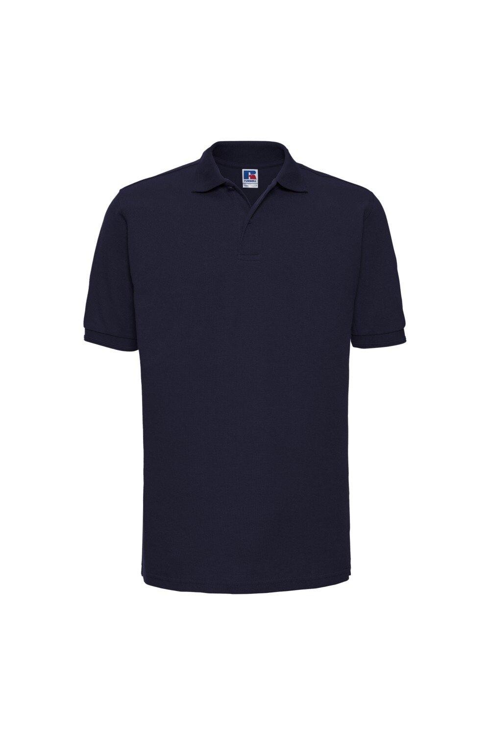 Рубашка поло с короткими рукавами и рифленым воротником и манжетами Russell, темно-синий
Рубашка поло с короткими рукавами и рифленым воротником и манжетами Russell, темно-синий