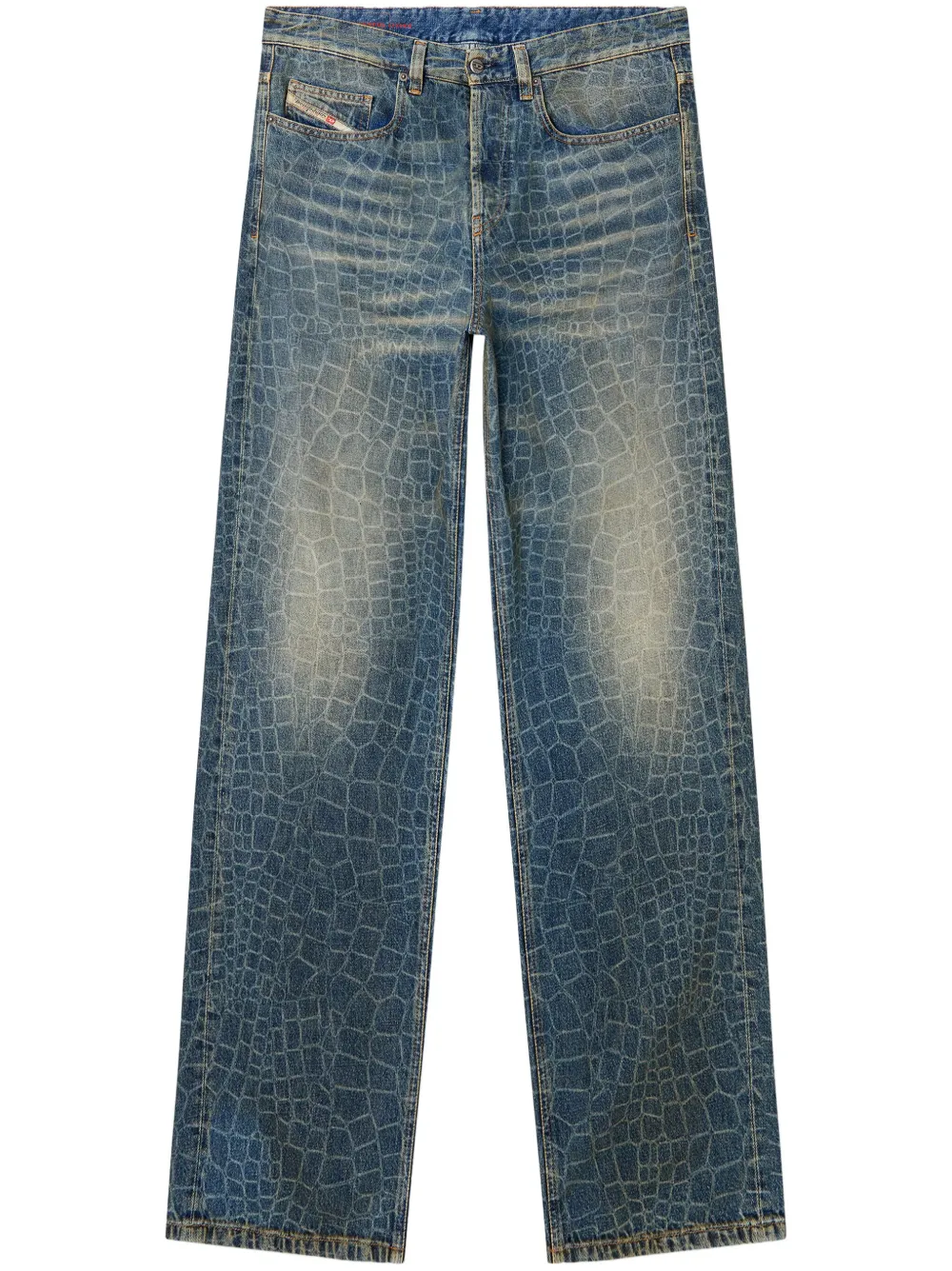 Джинсы Lunar New Year of the Snake D-Macro DIESEL, синий 
Джинсы Lunar New Year of the Snake D-Macro DIESEL, синий