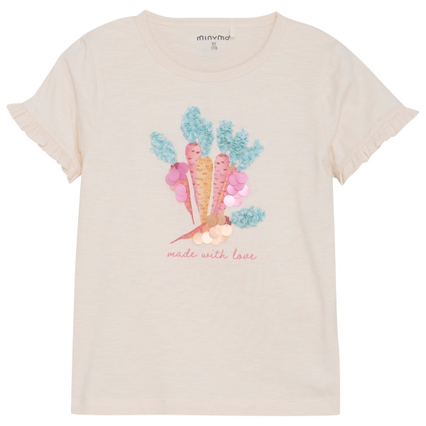 Детская футболка с короткими рукавами и оборками Minymo, белый
Детская футболка с короткими рукавами и оборками Minymo, белый