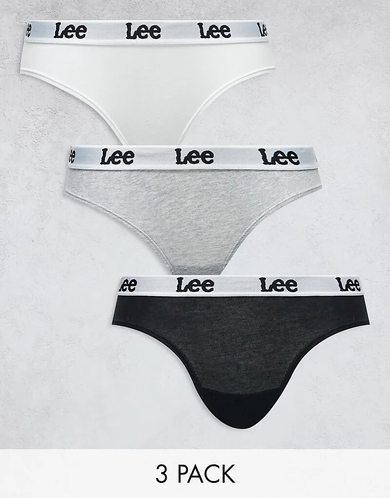 Трусы Diana, 3 пары, черного цвета Lee
Трусы Diana, 3 пары, черного цвета Lee