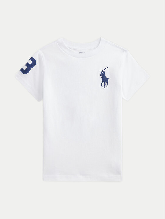 Футболка обычного кроя 322832907 Polo Ralph Lauren, белый 
Футболка обычного кроя 322832907 Polo Ralph Lauren, белый