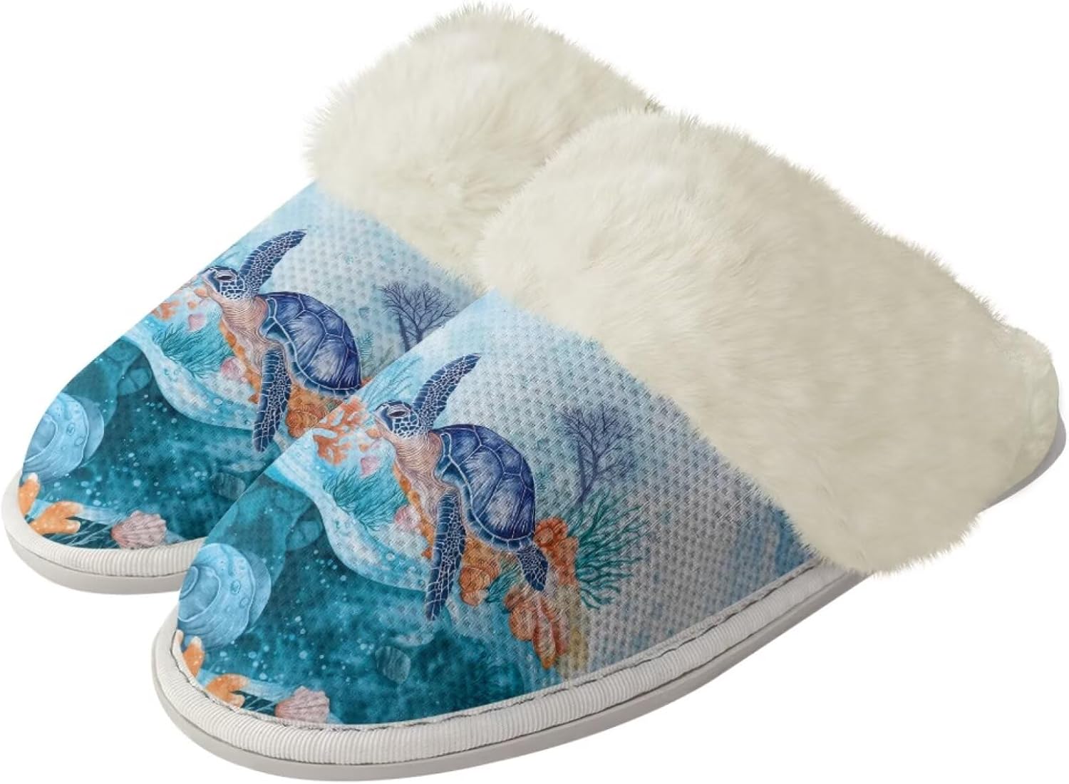 Домашние тапочки Forchrinse в стиле мультяшного Санта-Клауса для мужчин и женщин, мягкие и комфортные, рождественские, легкие, пушистые, с эффектом памяти, удобные для дома, Underwater Sea Turtle
Домашние тапочки Forchrinse в стиле мультяшного Санта-Клауса для мужчин и женщин, мягкие и комфортные, рождественские, легкие, пушистые, с эффектом памяти, удобные для дома, Underwater Sea Turtle