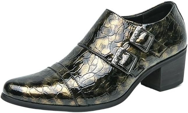 Мужские ботинки Челси без застежек, высокие кожаные туфли с острым носком, низкие оксфорды с монк-пряжками, для бизнеса, свадьбы, официальных мероприятий и повседневной носки Zestrelax, золотой
Мужские ботинки Челси без застежек, высокие кожаные туфли с острым носком, низкие оксфорды с монк-пряжками, для бизнеса, свадьбы, официальных мероприятий и повседневной носки Zestrelax, золотой