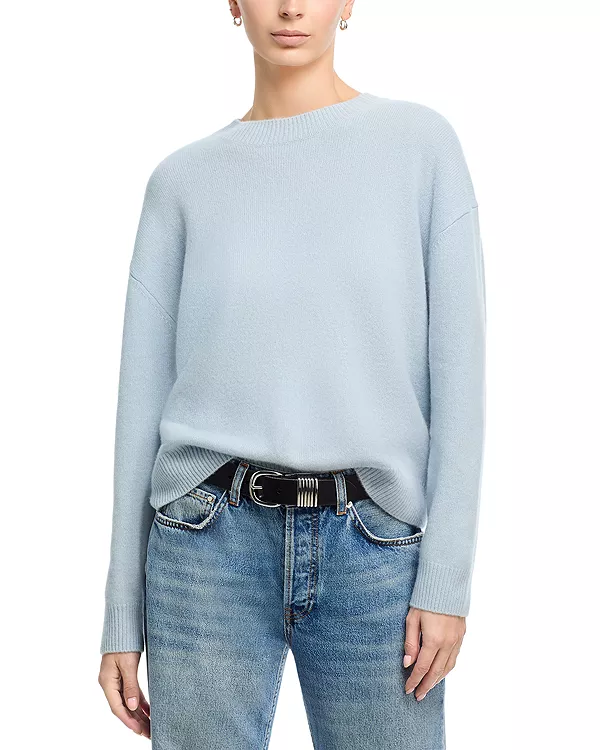 Свитер с круглым вырезом Lee Anine Bing, синий
Свитер с круглым вырезом Lee Anine Bing, синий