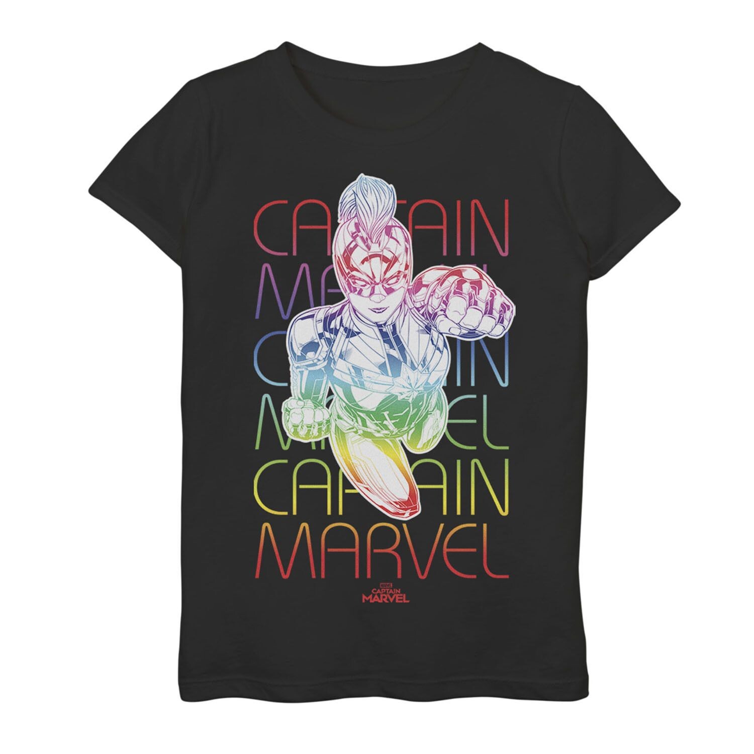 Футболка Marvel Captain Marvel Rainbow Word Stack для девочек 7–16 лет Licensed Character
Футболка Marvel Captain Marvel Rainbow Word Stack для девочек 7–16 лет Licensed Character