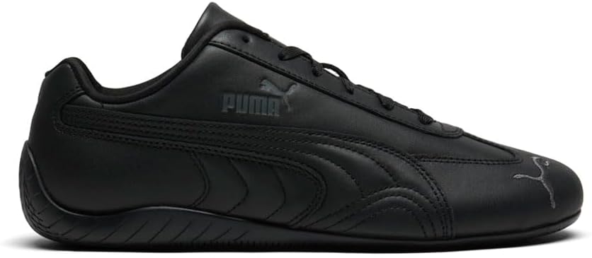 Мужские кроссовки PUMA Speedcat из цельной кожи с шнуровкой, повседневные- черные
Мужские кроссовки PUMA Speedcat из цельной кожи с шнуровкой, повседневные- черные