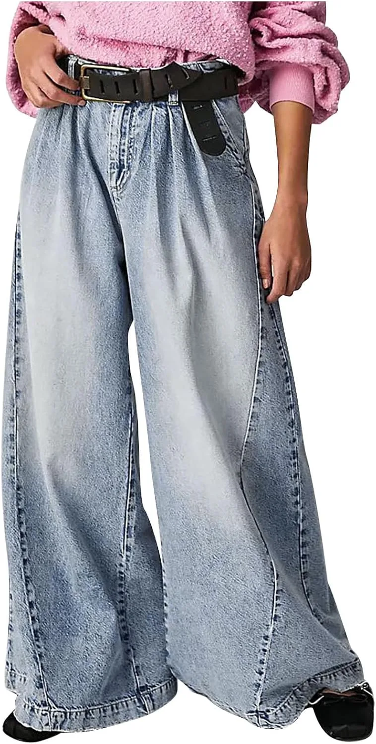 Женские джинсы Mom с низкой посадкой и широкими штанинами FZYLQY
Женские джинсы Mom с низкой посадкой и широкими штанинами FZYLQY