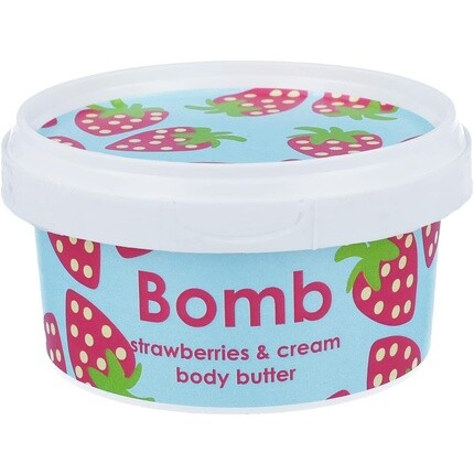 Bomb Cosmetics Клубнично-кремовое масло для тела
Bomb Cosmetics Клубнично-кремовое масло для тела
