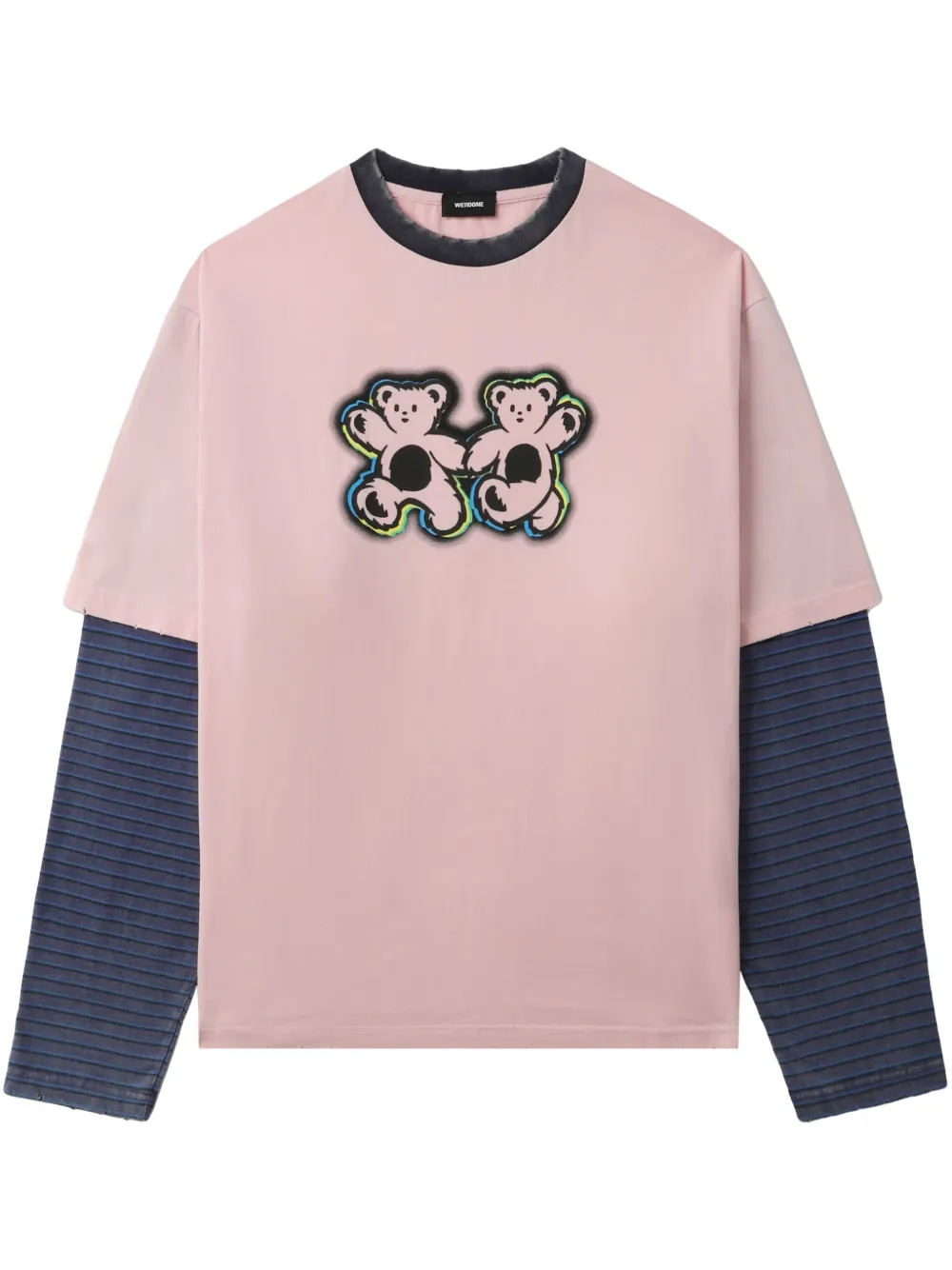 Футболка с графичным принтом We11done, розовый
Футболка с графичным принтом We11done, розовый