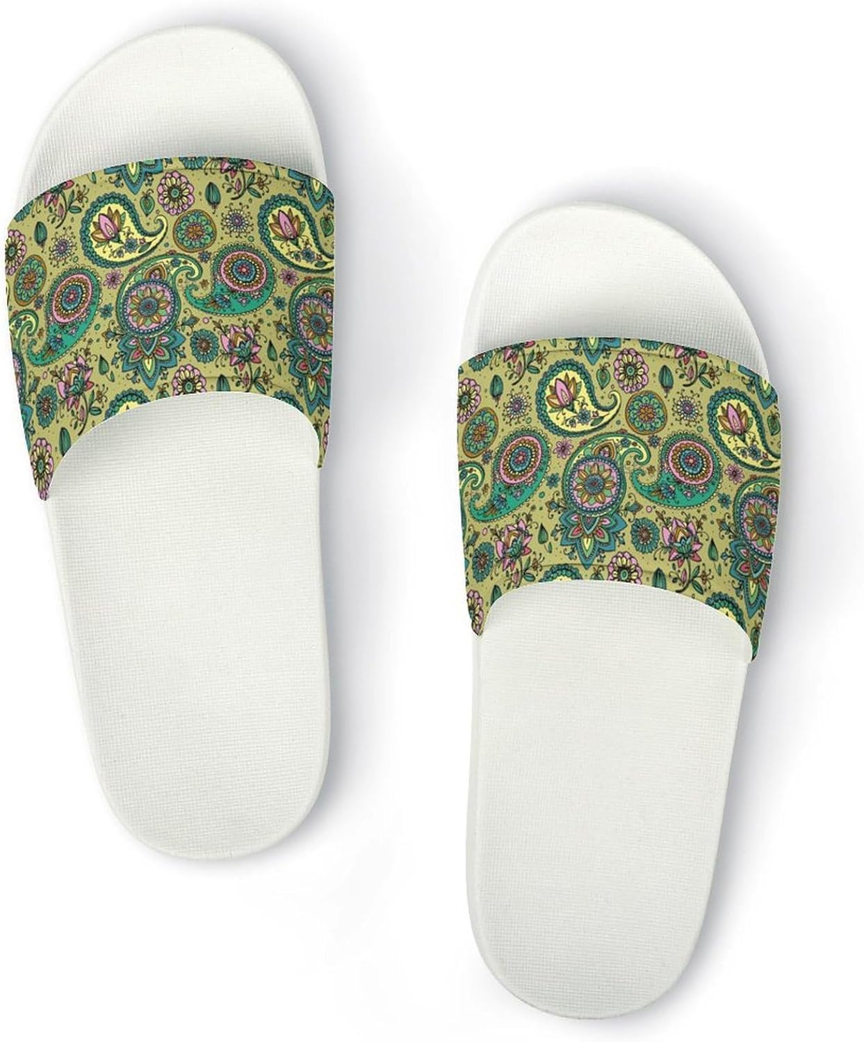 Унисекс сланцы с принтом «Водолазный Пейсли» - Сланцы с принтом - Можно носить дома и на улице Generic, белый
Унисекс сланцы с принтом «Водолазный Пейсли» - Сланцы с принтом - Можно носить дома и на улице Generic, белый