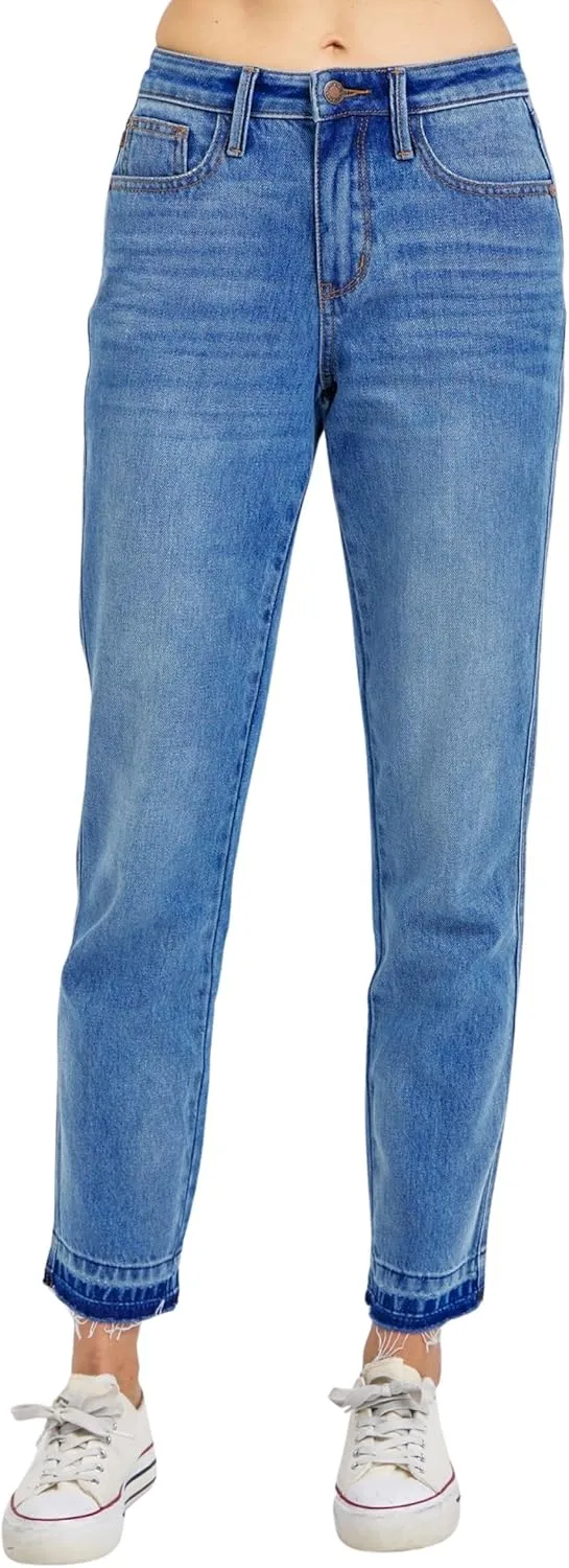 Джинсы Judy Blue Mid Rise Boyfriend с Magic Release Hem
Джинсы Judy Blue Mid Rise Boyfriend с Magic Release Hem