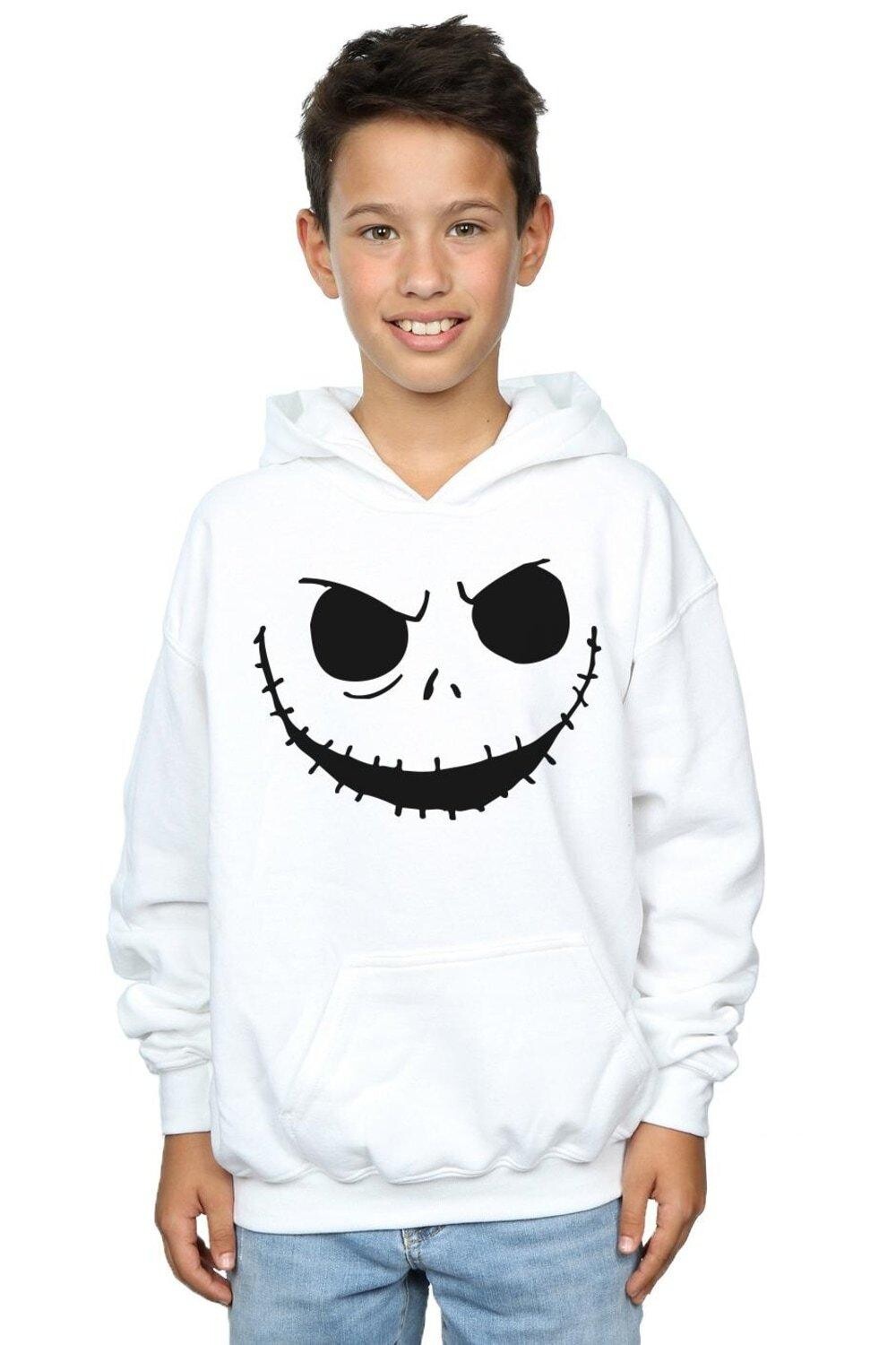 Толстовка с капюшоном «Кошмар перед Рождеством» Jack's Face Disney, белый
Толстовка с капюшоном «Кошмар перед Рождеством» Jack's Face Disney, белый