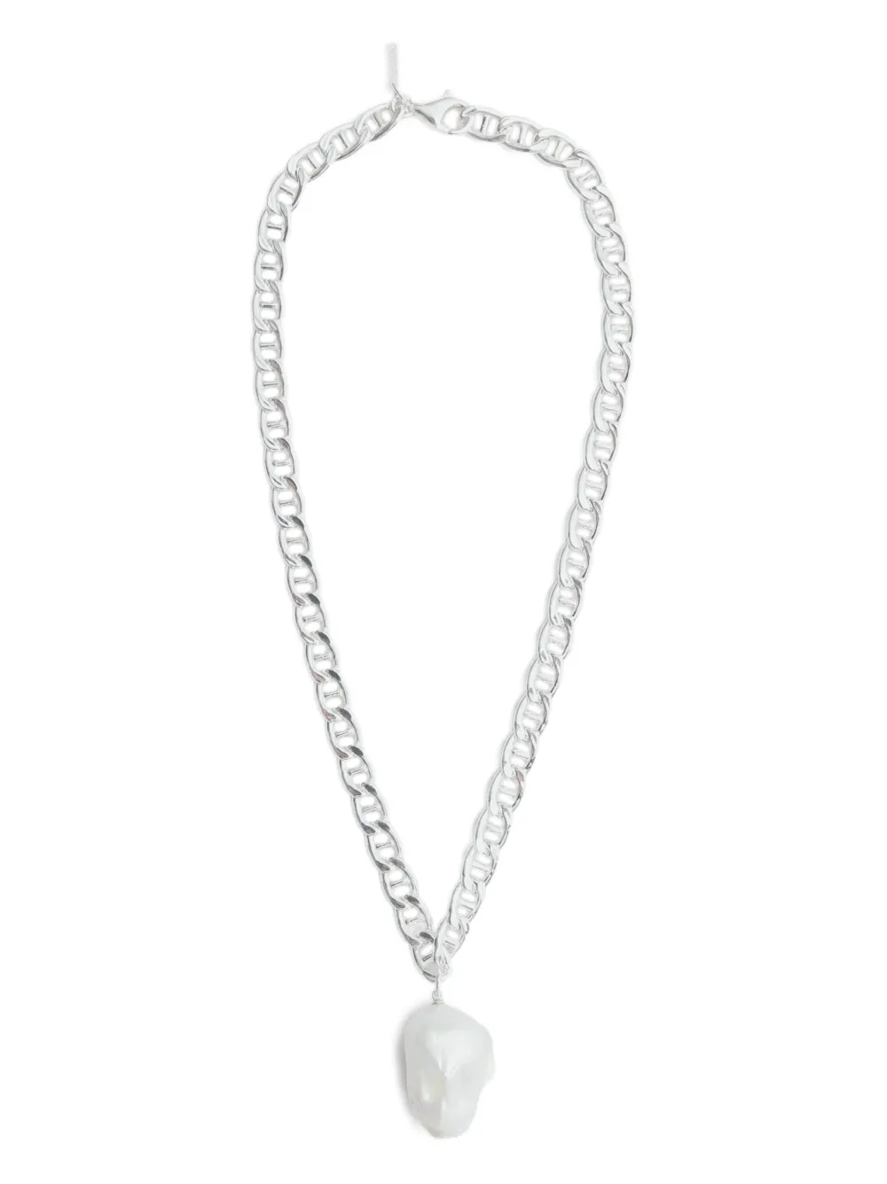 Колье с барочным жемчугом PRAWN FAMILY, серебяный
Колье с барочным жемчугом PRAWN FAMILY, серебяный