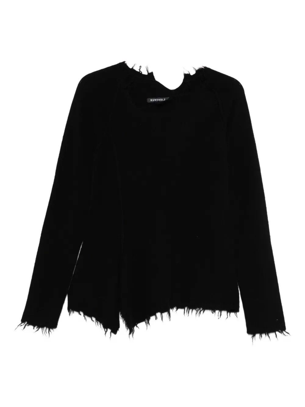 Джемпер из смеси шерсти и вирджинской шерсти Rundholz, черный
Джемпер из смеси шерсти и вирджинской шерсти Rundholz, черный
