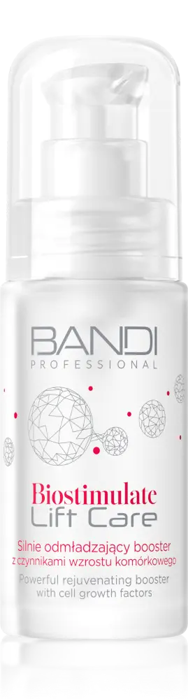 Сильно омолаживающий бустер с факторами роста клеток Bandi Professional Biostimulate Lift Care, 30 мл
Сильно омолаживающий бустер с факторами роста клеток Bandi Professional Biostimulate Lift Care, 30 мл