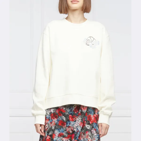 Толстовка свободного кроя The Kooples, бежевый
Толстовка свободного кроя The Kooples, бежевый